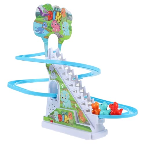 IMIKEYA 1 Satz Dinosaurier Trackautospielzeug Kinderspielzeug Elektrisches Treppensteigspielzeug Kinderrutsche Dinosaurier -Treppe Kletterspielzeug für Kleinkinder Plastik IMIKEYA 1 Satz Dinosaurier Trackautospielzeug Kinderspielzeug Elektrisches Treppensteigspielzeug Kinderrutsche Dinosaurier -Treppe Kletterspielzeug für Kleinkinder Plastik von IMIKEYA