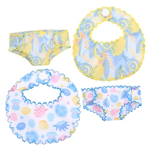 IMIKEYA 1 Satz Doll Dress Up mit Panties und Wiederverwendbare Puppenunterwäsche für Kleine Fördert Selbstständigkeit und Kreativität IMIKEYA 1 Satz Doll Dress Up mit Panties und Wiederverwendbare Puppenunterwäsche für Kleine Fördert Selbstständigkeit und Kreativität von IMIKEYA