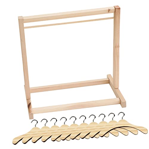 IMIKEYA 1 Satz Doll Kleiderbügel Teiliges Puppen Zubehör Kleiderständer für Puppenkleider für Puppenhaus Dekoration und Aufbewahrung IMIKEYA 1 Satz Doll Kleiderbügel Teiliges Puppen Zubehör Kleiderständer für Puppenkleider für Puppenhaus Dekoration und Aufbewahrung von IMIKEYA