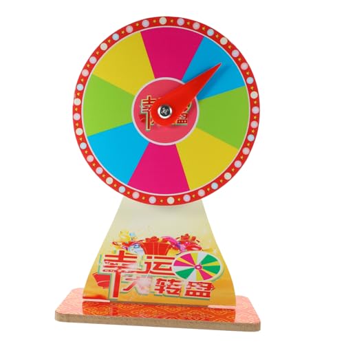 IMIKEYA Roulette Rad für Karneval Drehbares Rad für Tombola Spiel für Party Spiel für Familienfeiern Tragbares Verlosungsspiel IMIKEYA Roulette Rad für Karneval Drehbares Rad für Tombola Spiel für Party Spiel für Familienfeiern Tragbares Verlosungsspiel von IMIKEYA