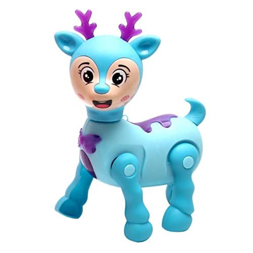 IMIKEYA 1 Satz Elektronisches Lichtspielzeug mit Musik Luminous Deer Toy Dekoratives Cartoon Rehkitz für zur Geburtstagsfeier oder Weihnachten Fördert die Gehfähigkeit Kognitive IMIKEYA 1 Satz Elektronisches Lichtspielzeug mit Musik Luminous Deer Toy Dekoratives Cartoon Rehkitz für zur Geburtstagsfeier oder Weihnachten Fördert die Gehfähigkeit Kognitive von IMIKEYA