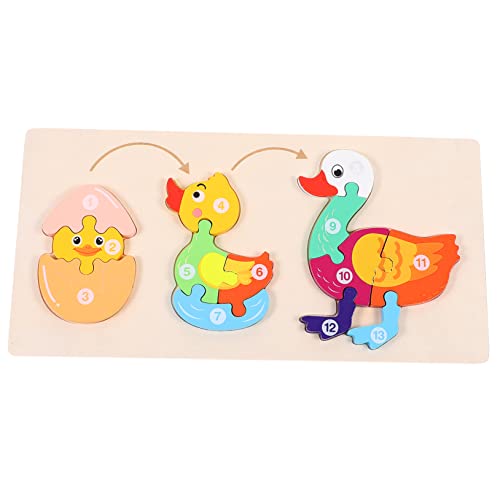 IMIKEYA 1 Satz Entenwachstumspuzzle Puzzles für Vorschulkinder Lernpuzzlespielzeug Puzzle- Kindergarten-Rätsel Kinderlebenszyklusspielzeug für Puzzlekindergarten hölzern IMIKEYA 1 Satz Entenwachstumspuzzle Puzzles für Vorschulkinder Lernpuzzlespielzeug Puzzle- Kindergarten-Rätsel Kinderlebenszyklusspielzeug für Puzzlekindergarten hölzern von IMIKEYA