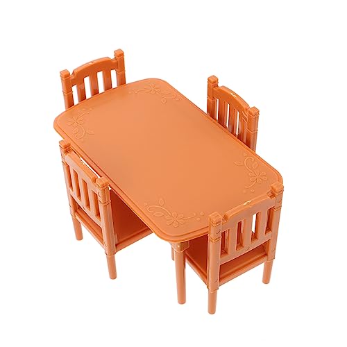 IMIKEYA 1 Satz Esstisch deko für Geschenkidee puppenhauszubehör kinderknallzeug Esszimmerstuhl Puppenhaustisch Mini-Tisch Mini-Stuhl Plastik Khaki IMIKEYA 1 Satz Esstisch deko für Geschenkidee puppenhauszubehör kinderknallzeug Esszimmerstuhl Puppenhaustisch Mini-Tisch Mini-Stuhl Plastik Khaki von IMIKEYA