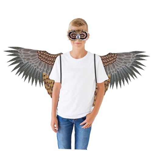 IMIKEYA 1 Satz Eulenanzug Eulenkostüm Insektenkostüm Drachenkostüm Vogelkostüm Vogelflügelkostüm Kostüm Eulenflügel Halloween-Performance-Requisite Tierkostüm Für Adler Krähe Vlies IMIKEYA 1 Satz Eulenanzug Eulenkostüm Insektenkostüm Drachenkostüm Vogelkostüm Vogelflügelkostüm Kostüm Eulenflügel Halloween-Performance-Requisite Tierkostüm Für Adler Krähe Vlies von IMIKEYA