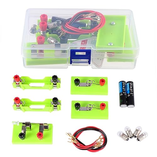 IMIKEYA 1 Satz Experimentierkasten für Elektronik Teiliges für Physik Experimente und Schaltkreis Entwicklung für Lehrer Kreativität und Praktischen Fähigkeiten IMIKEYA 1 Satz Experimentierkasten für Elektronik Teiliges für Physik Experimente und Schaltkreis Entwicklung für Lehrer Kreativität und Praktischen Fähigkeiten von IMIKEYA