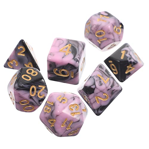 IMIKEYA 1 Satz Facettenreiche numerische Würfel Spiel Tischplatte polyedrisch Party Zubehör Zahlenwürfel mehrseitige Würfel Unterhaltungswürfel Acryl IMIKEYA 1 Satz Facettenreiche numerische Würfel Spiel Tischplatte polyedrisch Party Zubehör Zahlenwürfel mehrseitige Würfel Unterhaltungswürfel Acryl von IMIKEYA