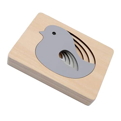 IMIKEYA 1 Satz Farbbewusstseinsrätsel Pädagogisches Puzzle weihachtsgeschenk tierpuzzle Kleinkind rätsel farbiges Holzspielzeug mehrschichtiges Stereo-Puzzle hölzern Grey IMIKEYA 1 Satz Farbbewusstseinsrätsel Pädagogisches Puzzle weihachtsgeschenk tierpuzzle Kleinkind rätsel farbiges Holzspielzeug mehrschichtiges Stereo-Puzzle hölzern Grey von IMIKEYA