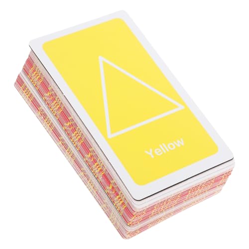 IMIKEYA 1 Satz Farbform Flash -Karte Bildungskarten Lustiges Kinderspielzeug Lernkarten Für Den Kindergarten Lernspiele Für Den Kindergarten Lernkarten Kindergarten Papier IMIKEYA 1 Satz Farbform Flash -Karte Bildungskarten Lustiges Kinderspielzeug Lernkarten Für Den Kindergarten Lernspiele Für Den Kindergarten Lernkarten Kindergarten Papier von IMIKEYA
