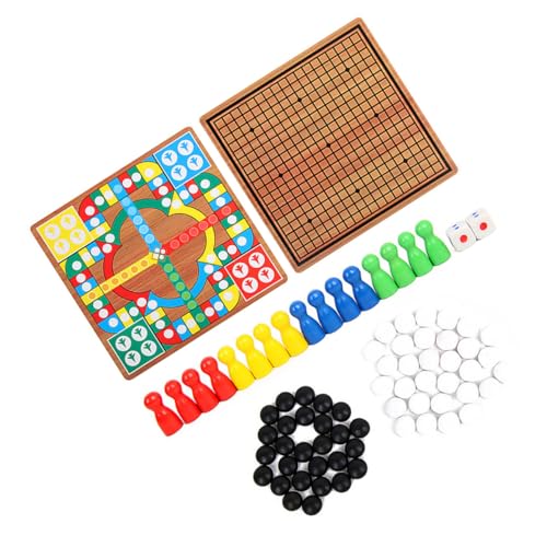 IMIKEYA 1 Satz Flying Chess in Reihe Brettspiel Pädagogisches für Sicheres Holzmaterial für Familien und Reiseunterhaltung IMIKEYA 1 Satz Flying Chess in Reihe Brettspiel Pädagogisches für Sicheres Holzmaterial für Familien und Reiseunterhaltung von IMIKEYA
