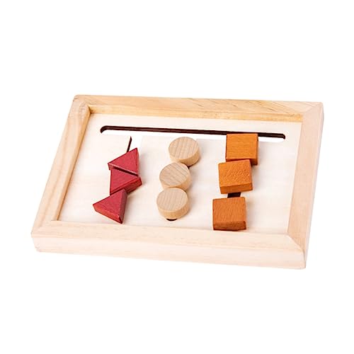 IMIKEYA 1 Satz Formanpassung Geometrisches Sortierspielzeug für Montessori Lernspielzeug Kreativität Feinmotorik und Problemlösungsfähigkeiten für Vorschule und Kleinkinder IMIKEYA 1 Satz Formanpassung Geometrisches Sortierspielzeug für Montessori Lernspielzeug Kreativität Feinmotorik und Problemlösungsfähigkeiten für Vorschule und Kleinkinder von IMIKEYA