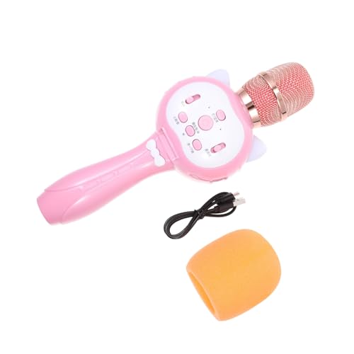 IMIKEYA 1 Satz Funkmikrofon singendes Lernspielzeug für multifunktionales Mikrofon- musikalisches Babyspielzeug Kindermikrofon Babymikrofon Metall Rosa IMIKEYA 1 Satz Funkmikrofon singendes Lernspielzeug für multifunktionales Mikrofon- musikalisches Babyspielzeug Kindermikrofon Babymikrofon Metall Rosa von IMIKEYA