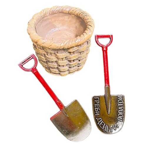 IMIKEYA 1 Satz Garten mini Dekoration Korb Bausatz Mini-Sachen gefälscht Schaufeln zum Graben für kinderspielzeug Toys Miniatur-Schaufel Mini-Gartenschaufel Harz IMIKEYA 1 Satz Garten mini Dekoration Korb Bausatz Mini-Sachen gefälscht Schaufeln zum Graben für kinderspielzeug Toys Miniatur-Schaufel Mini-Gartenschaufel Harz von IMIKEYA