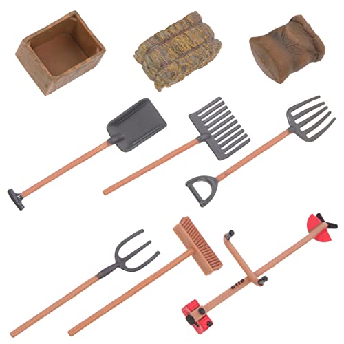 IMIKEYA 1 Satz Gartenwerkzeug für Teiliges Zubehör für Miniature Farm und Puppenhaus Dekoration für Schlafzimmer und Wohnzimmer Robust und Farbenfroh IMIKEYA 1 Satz Gartenwerkzeug für Teiliges Zubehör für Miniature Farm und Puppenhaus Dekoration für Schlafzimmer und Wohnzimmer Robust und Farbenfroh von IMIKEYA