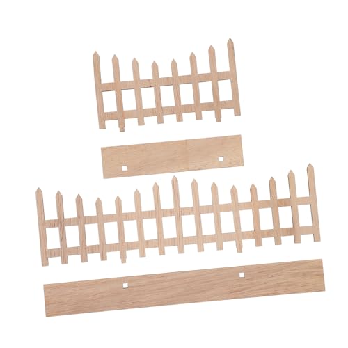 IMIKEYA 1 Satz Gartenzaun für Puppenhaus Mikrolandschaft Dekorative Zäune aus Hochwertigem Material Langlebig Sicher und Kinderfreundlich für Kreative Gartenprojekte von IMIKEYA