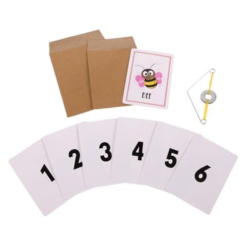 IMIKEYA 1 Satz Gefahrenkarten für Tierpartys Party Spiele zaubertricks lustiges magisches Magische Tricks praktisches Scherzspielzeug Kinderkartenspiele Metall von IMIKEYA