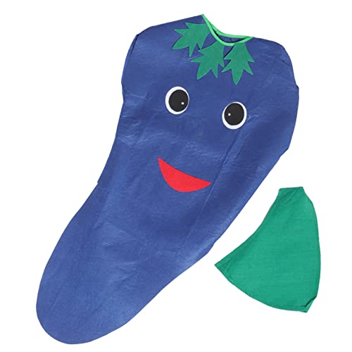 IMIKEYA 1 Satz Gemüse Kostüm für Auberginen Verkleidung für Bühnenauftritte Karneval und Kinderfeste und Sicher Einheitsgröße Kostüm Zubehör für Jungen und Mädchen IMIKEYA 1 Satz Gemüse Kostüm für Auberginen Verkleidung für Bühnenauftritte Karneval und Kinderfeste und Sicher Einheitsgröße Kostüm Zubehör für Jungen und Mädchen von IMIKEYA