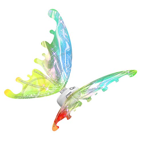 IMIKEYA 1 Satz Glühende Schmetterlingsflügel für Flappenden Feenflügeln für Kostümpartys Cosplay Festivals und Bühnenaufführungen Leicht und Tragbar IMIKEYA 1 Satz Glühende Schmetterlingsflügel für Flappenden Feenflügeln für Kostümpartys Cosplay Festivals und Bühnenaufführungen Leicht und Tragbar von IMIKEYA