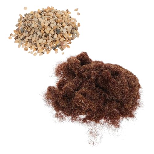 IMIKEYA 1 Satz Gras Zum Basteln Patch Künstliches Ziergras Tischplatte Aus Grünem Gras, Synthetik Natürlich Kunstrasen Für Balkon Pflanzen Rasendekoration Mikro Nylon Brown IMIKEYA 1 Satz Gras Zum Basteln Patch Künstliches Ziergras Tischplatte Aus Grünem Gras, Synthetik Natürlich Kunstrasen Für Balkon Pflanzen Rasendekoration Mikro Nylon Brown von IMIKEYA