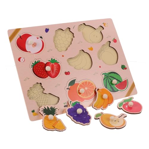 IMIKEYA 1 Satz Greifbrett für Obst rätsel Kleinkindspielzeug für Puzzlespielzeug für die frühe Bildung von Kindern Lernen Kleinkind rätsel hölzern IMIKEYA 1 Satz Greifbrett für Obst rätsel Kleinkindspielzeug für Puzzlespielzeug für die frühe Bildung von Kindern Lernen Kleinkind rätsel hölzern von IMIKEYA