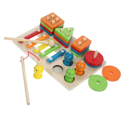 IMIKEYA 1 Satz Hand-Auge-koordinationsspielzeug Passendes Puzzle- Aus Holz Sortier- Und Stapelspielzeug Angelspielzeug Aus Holz Angelspielplatte Hölzern IMIKEYA 1 Satz Hand-Auge-koordinationsspielzeug Passendes Puzzle- Aus Holz Sortier- Und Stapelspielzeug Angelspielzeug Aus Holz Angelspielplatte Hölzern von IMIKEYA