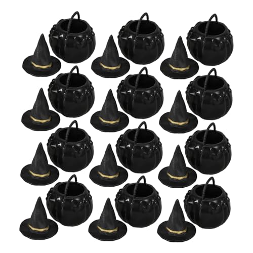 IMIKEYA 1 Satz Hexenhut-Eimerglas Festival Partydekoration Halloween-Hexenhut Tischdeko Kunststoff-Hexenhut Kostüm künstliche Pflanzen Hexen-Kit Hexenhut Mini Miniatur-Kesseltöpfe pp Black IMIKEYA 1 Satz Hexenhut-Eimerglas Festival Partydekoration Halloween-Hexenhut Tischdeko Kunststoff-Hexenhut Kostüm künstliche Pflanzen Hexen-Kit Hexenhut Mini Miniatur-Kesseltöpfe pp Black von IMIKEYA