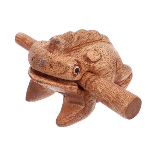 IMIKEYA 1 Satz Holz Frosch Musikinstrument Handgefertigtes Percussion für Hübsches Design Langlebig und Leicht zu Bedienen für Gemeinsames und Fördert die Eltern Beziehung IMIKEYA 1 Satz Holz Frosch Musikinstrument Handgefertigtes Percussion für Hübsches Design Langlebig und Leicht zu Bedienen für Gemeinsames und Fördert die Eltern Beziehung von IMIKEYA