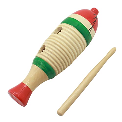 IMIKEYA 1 Satz Holz Musikinstrument mit Mallet Fisch Schlaginstrument für Pädagogisches zur Rhythmusförderung Sicheres und Hochwertiges Holzspielzeug Holzfarbe IMIKEYA 1 Satz Holz Musikinstrument mit Mallet Fisch Schlaginstrument für Pädagogisches zur Rhythmusförderung Sicheres und Hochwertiges Holzspielzeug Holzfarbe von IMIKEYA