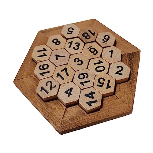 IMIKEYA 1 Satz Holz Puzzle von Pädagogischen Zahlenpuzzles für Frühe Lernförderung Fördert und Feinmotorik bei Kindern für Jungen IMIKEYA 1 Satz Holz Puzzle von Pädagogischen Zahlenpuzzles für Frühe Lernförderung Fördert und Feinmotorik bei Kindern für Jungen von IMIKEYA