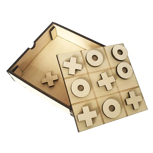 IMIKEYA 1 Satz Holz Spielset für Strategisches Brettspiel für Ganze Familie für Jahre Leicht zu Verstauen Farbgestaltung Fördert Gespräche und Interaktion von IMIKEYA