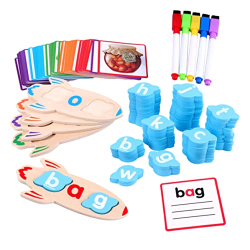 IMIKEYA 1 Satz Holzbuchstaben Sortierspielzeug für Lernspiel für Buchstabieren Kreative Karten für Vorschule und Kindergarten Fördert die Hand Augen Koordination und Gedächtnisfähigkeiten IMIKEYA 1 Satz Holzbuchstaben Sortierspielzeug für Lernspiel für Buchstabieren Kreative Karten für Vorschule und Kindergarten Fördert die Hand Augen Koordination und Gedächtnisfähigkeiten von IMIKEYA