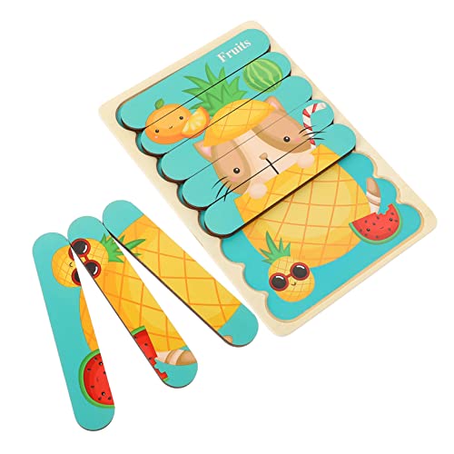 IMIKEYA 1 Satz Holzpuzzle für Kleinkinder Lernspielzeug Gemüse Motiven Fördert Hand Augen Koordination und Motorische Fähigkeiten Langlebig und Sicher IMIKEYA 1 Satz Holzpuzzle für Kleinkinder Lernspielzeug Gemüse Motiven Fördert Hand Augen Koordination und Motorische Fähigkeiten Langlebig und Sicher von IMIKEYA
