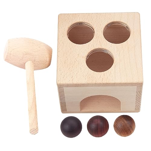 IMIKEYA 1 Satz Holzspielzeug Ball Drop Montessori Knock Toy Hand Augen Koordination für Pädagogisches für Motorische Fähigkeiten und Kreatives Sicher und Einfach zu Bedienen IMIKEYA 1 Satz Holzspielzeug Ball Drop Montessori Knock Toy Hand Augen Koordination für Pädagogisches für Motorische Fähigkeiten und Kreatives Sicher und Einfach zu Bedienen von IMIKEYA