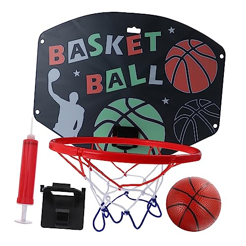 IMIKEYA 1 Satz Indoor Basketballspielzeug für Einstellbarer Basketballkorb Fördert Bewegung und Geschicklichkeit für Drinnen und Draußen Spaß für Ganze Familie von IMIKEYA