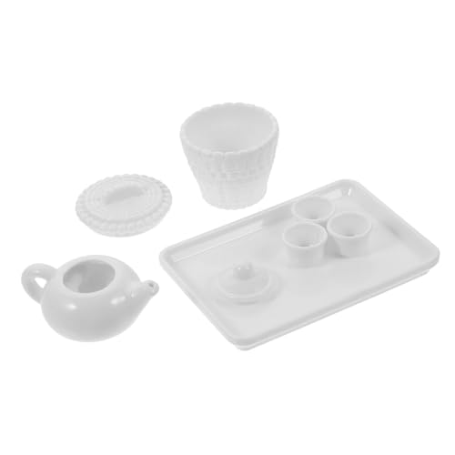 IMIKEYA 1 Satz Japanisches Teeservice Mini House Accessory Puppenhaus-küchenzubehör Miniatur-puppengeschirr Aus Kunststoff Miniatur-teegeschirr Mini-küchenzubehör Weiß Plastik IMIKEYA 1 Satz Japanisches Teeservice Mini House Accessory Puppenhaus-küchenzubehör Miniatur-puppengeschirr Aus Kunststoff Miniatur-teegeschirr Mini-küchenzubehör Weiß Plastik von IMIKEYA