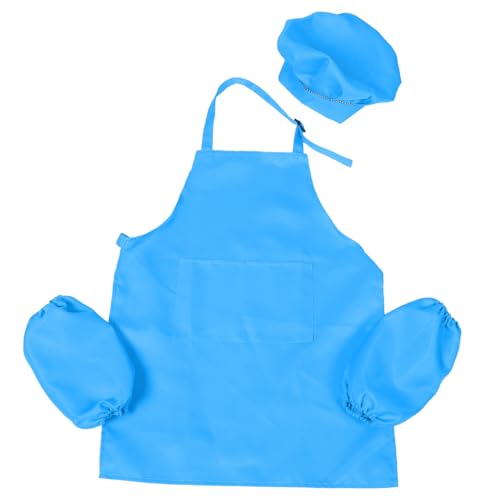 IMIKEYA 1 Satz Jungenschürzen zum Kochen von Kindern kinderküche kochschürze Kinderschürze Kinderkochhut und Schürze Küchenschürze für Kinderkochwerkzeuge Polyester Sky-Blue IMIKEYA 1 Satz Jungenschürzen zum Kochen von Kindern kinderküche kochschürze Kinderschürze Kinderkochhut und Schürze Küchenschürze für Kinderkochwerkzeuge Polyester Sky-Blue von IMIKEYA