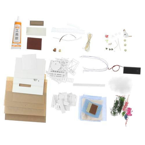 IMIKEYA 1 Satz Kätzchen -Tagebuchmodell Erwachsene Kind Bausatz Mini DIY zusammenbauen Architekturmodellbausätze Hausmodell winzige Hausbausätze DIY -Hausspielzeug hölzern IMIKEYA 1 Satz Kätzchen -Tagebuchmodell Erwachsene Kind Bausatz Mini DIY zusammenbauen Architekturmodellbausätze Hausmodell winzige Hausbausätze DIY -Hausspielzeug hölzern von IMIKEYA
