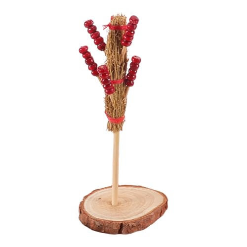 IMIKEYA 1 Satz Kandiertes Haws-Modell Mini-puppenhauszubehör Essen Puppenhaus-miniaturen Spielzeugküchenzubehör Spielzeugnahrung Gefälschtes Essen Spielküchenzubehör Hölzern von IMIKEYA