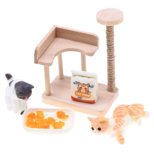 IMIKEYA 1 Satz Katzen -Crawler -Modell klein Figur Katzen Tierzubehör Puppenhaus realistisches Katzenmodell Miniaturkatze Modellkatze Katzenminiaturmodell winzige Spielsachen hölzern IMIKEYA 1 Satz Katzen -Crawler -Modell klein Figur Katzen Tierzubehör Puppenhaus realistisches Katzenmodell Miniaturkatze Modellkatze Katzenminiaturmodell winzige Spielsachen hölzern von IMIKEYA