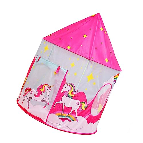IMIKEYA 1 Satz Kinderzelt Spielhaus Tragbares Spielzelt Einhorn Design Waschbar Rosa IMIKEYA 1 Satz Kinderzelt Spielhaus Tragbares Spielzelt Einhorn Design Waschbar Rosa von IMIKEYA
