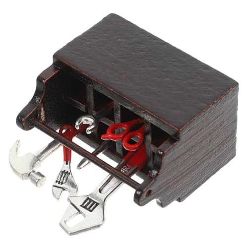 IMIKEYA 1 Satz Kleine Werkzeugkiste Spielzeughaus Prop Mini Hausmöbel Modellhafter Werkzeugkasten Mini House Accessory Mini-möbelmodell Mini-werkzeugkasten Schmücken Holz IMIKEYA 1 Satz Kleine Werkzeugkiste Spielzeughaus Prop Mini Hausmöbel Modellhafter Werkzeugkasten Mini House Accessory Mini-möbelmodell Mini-werkzeugkasten Schmücken Holz von IMIKEYA