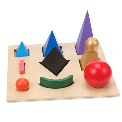 IMIKEYA 1 Satz Kognitives Holzspielzeug für Montessori Sprachförderung mit Symbolen für Kreatives Lernen Pädagogisches Lernspielzeug Form und Farbwissen Sicher und Stabil aus Hochwertigem IMIKEYA 1 Satz Kognitives Holzspielzeug für Montessori Sprachförderung mit Symbolen für Kreatives Lernen Pädagogisches Lernspielzeug Form und Farbwissen Sicher und Stabil aus Hochwertigem von IMIKEYA