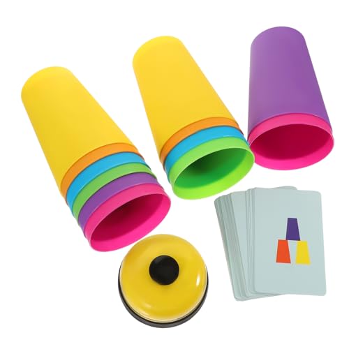 IMIKEYA 1 Satz Kuaishou -Cup -stapelspielzeug Tassen Für Stapeln Stapelschalenspielzeug Stapeln Stapelbecher Bildungsspielzeug Kinderspielzeug Plastik Bunt IMIKEYA 1 Satz Kuaishou -Cup -stapelspielzeug Tassen Für Stapeln Stapelschalenspielzeug Stapeln Stapelbecher Bildungsspielzeug Kinderspielzeug Plastik Bunt von IMIKEYA