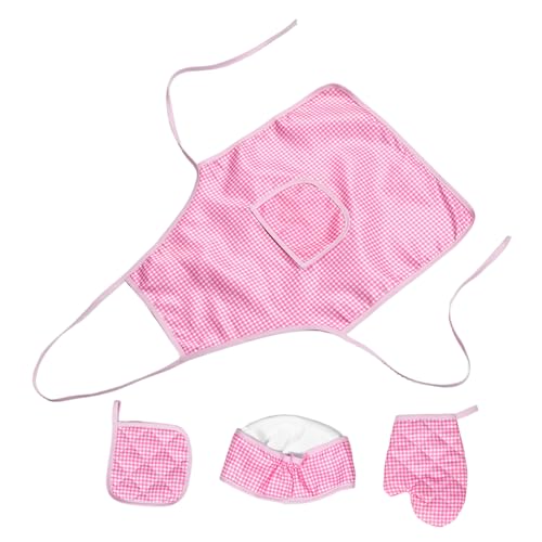 IMIKEYA 1 Satz Küchenschürze Für Kleinkindschürze Für Mädchen Kochmütze Und Schürze Für Kleinkindschürze Junge Küchenschürzen Für Kochschürze Für Kind Rosa Polyester IMIKEYA 1 Satz Küchenschürze Für Kleinkindschürze Für Mädchen Kochmütze Und Schürze Für Kleinkindschürze Junge Küchenschürzen Für Kochschürze Für Kind Rosa Polyester von IMIKEYA
