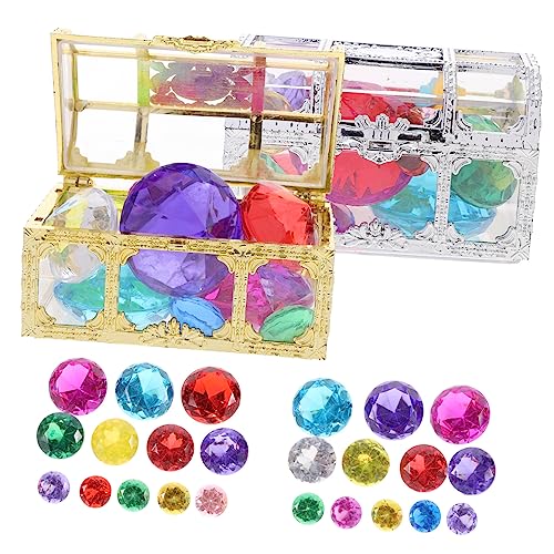 IMIKEYA 1 Satz Künstlichen Diamant Gems für Diy Schatzsuche im Pool Plastikkristalle Schatzkisten für Hochzeiten Partys Dekoration und Kreative Bastelprojekte IMIKEYA 1 Satz Künstlichen Diamant Gems für Diy Schatzsuche im Pool Plastikkristalle Schatzkisten für Hochzeiten Partys Dekoration und Kreative Bastelprojekte von IMIKEYA