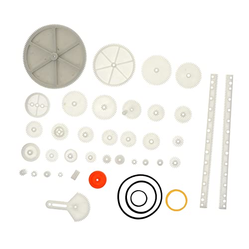IMIKEYA 1 Satz Kunststoff Getriebe Teilig Riemenscheiben und Zubehör für DIY Motor Modelle und Wissenschaftliche Experimente für Kreative Bastelprojekte IMIKEYA 1 Satz Kunststoff Getriebe Teilig Riemenscheiben und Zubehör für DIY Motor Modelle und Wissenschaftliche Experimente für Kreative Bastelprojekte von IMIKEYA