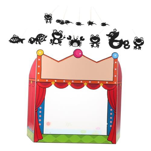 IMIKEYA 1 Satz Lehrmittel Für Die Schattenbühne Schattenmarionetten Schattenpuppentheater Schattenpuppen-Set Theaterpuppe Papier von IMIKEYA
