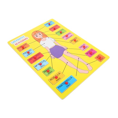 IMIKEYA 1 Satz Lehrmittel für die Kindheit Vorschule Körper Rätsel lehrreich Puzzle menschliches kognitives Werkzeug Pädagogikspielzeug Lernspielzeug Kinderspielzeug Holz IMIKEYA 1 Satz Lehrmittel für die Kindheit Vorschule Körper Rätsel lehrreich Puzzle menschliches kognitives Werkzeug Pädagogikspielzeug Lernspielzeug Kinderspielzeug Holz von IMIKEYA