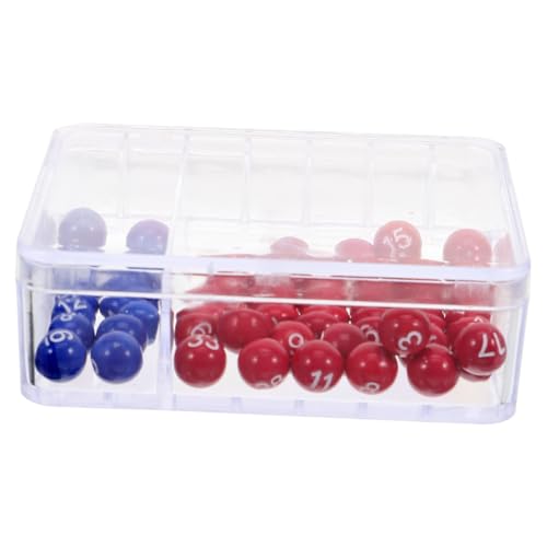 IMIKEYA 1 Satz -Lotteriemaschine Simulator Party Tombola Bälle Mini-Lotteriemaschine drehteller Spielmaschine Nummernauswahlmaschine Spielzähler Preisbälle Gewinnspielkugeln Acryl IMIKEYA 1 Satz -Lotteriemaschine Simulator Party Tombola Bälle Mini-Lotteriemaschine drehteller Spielmaschine Nummernauswahlmaschine Spielzähler Preisbälle Gewinnspielkugeln Acryl von IMIKEYA