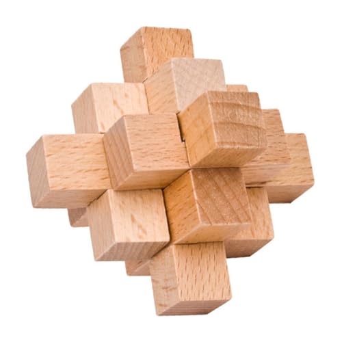IMIKEYA 1 Satz Luban-schlossspielzeug Holz Denksportaufgabe Entwirrungsrätsel Gehirnschraubenspiel Gedankenrätsel Sensorische Spiele Puzzle-zubehör Puzzle-Gadgets Denksportaufgaben Hölzern IMIKEYA 1 Satz Luban-schlossspielzeug Holz Denksportaufgabe Entwirrungsrätsel Gehirnschraubenspiel Gedankenrätsel Sensorische Spiele Puzzle-zubehör Puzzle-Gadgets Denksportaufgaben Hölzern von IMIKEYA