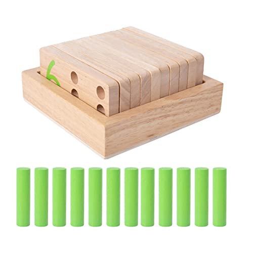 IMIKEYA 1 Satz Mathematik Lernspielzeug aus Holz für Kognitive Spielzeuge Mengenlehre Sicher und Langlebig Fördert Kreativität und Hand Augen Koordination IMIKEYA 1 Satz Mathematik Lernspielzeug aus Holz für Kognitive Spielzeuge Mengenlehre Sicher und Langlebig Fördert Kreativität und Hand Augen Koordination von IMIKEYA